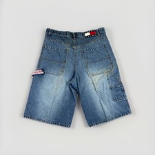 Tommy Hilfiger Shorts Mens 34 Carpenter Jorts Jean Hip Hop Vintage 90s Y2k