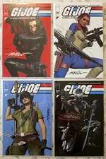 G.i. Joe Arah 301 302 303 304 Lot Of 4 Signed Mike Mayhew Trade Cvrs Nm G.i. Joe Arah 301 302 303 304 Lot Of 4 Signed Mike Mayhew Trade Cvrs Nm