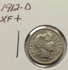 1912-D XF+ Barber Dime