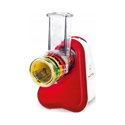 Moulinex Fresh Express Plus Gemüseschneider, rot/weiß, mehrteilig