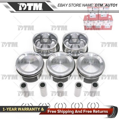 STD 5pcs Pistons Rings Set For Volvo XC90 S40 C30 C70 S60 S80 2.5 T5 L5 B5254T