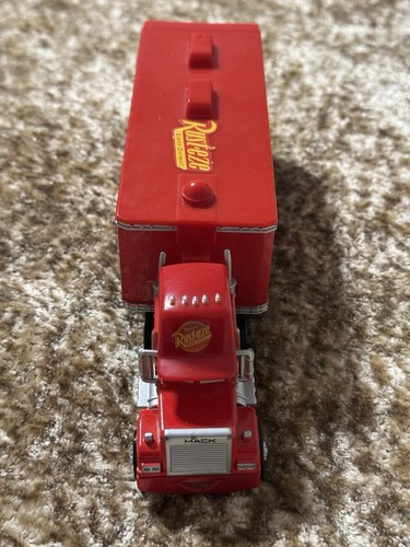 Vintage Disney Pixar "Cars" Hauler semi truck Mack 9" FREE SHIPPING - Picture 2 of 6
