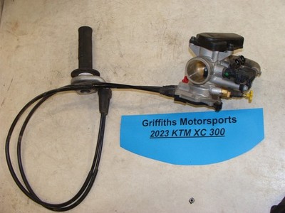 2023 KTM XC 300 SX 250 TBI oem original throttle body KEIHIN cable injector tube