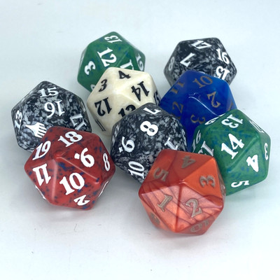Spindown Life Counters - Magic The Gathering - Würfel Lot Tabletop Spiele X13227