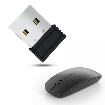 Slim Silent 2.4G Wireless Rechargeable Ergonomic Computer Mouse PC Laptop