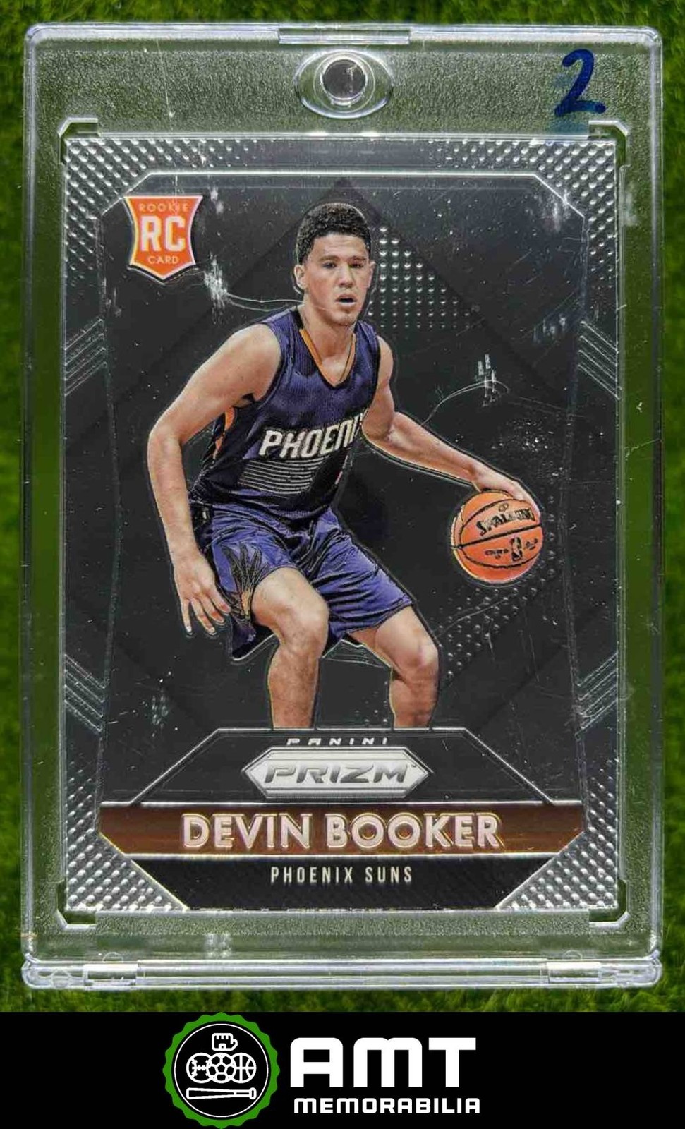 Devin Booker RC Rookie 2015-16 Panini Prizm Phoenix Suns #308 #2