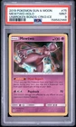 2019 POKEMON SUN & MOON UNBROKEN BONDS CRACKED ICE #75 MEWTWO-HOLO PSA 9