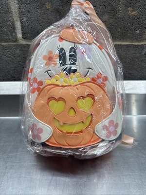Loungefly Minnie Mouse Floral Ghost Cosplay Light Up Glow Mini Backpack (NWT)