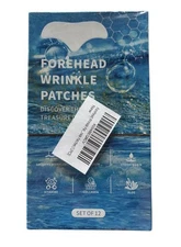 12 Forehead Wrinkle Patches, Overnight Anti Wrinkle Patches with Aloe,Vitamin E