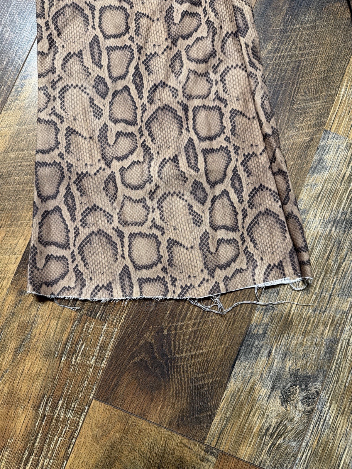 Roxy Python Print Pants Women’s Large Elastic Wai… - image 3