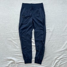 Lululemon Jogger Dance Studio Mid-Rise 29L Navy Womens 6 Lightweight Active Gym