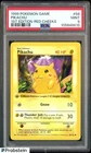 1999 Pokemon Game 1st Edition Red Cheeks Shadowless #58 Pikachu PSA 9 MINT
