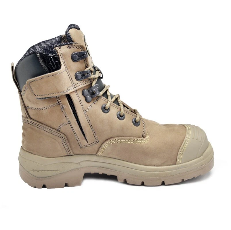 Oliver 55352Z STONE Work Boots, Steel Toe Safety, Side Zip (55332z STONE) - Image 4 of 4