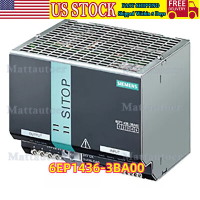 New Siemens SITOP Modular Stabilized Power Supply 6EP1436-3BA00  6EP1 436-3BA00