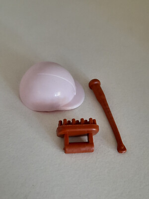 Playmobil rosa Bombe + Set Schäl für Reiterin Pferd Reiten Reitzentrum