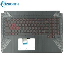 New Palmrest Backlit Keyboard White For ASUS TUF Gaming FX504 FX504G FX80 FX80G