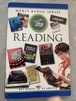 READING ((MERIT BADGE SERIES)) *Excellent Condition* Pamphlet