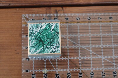 STAMPENDOUS! TC01 MARBLE CUBE 3 sides Wood Rubber Stamp T
