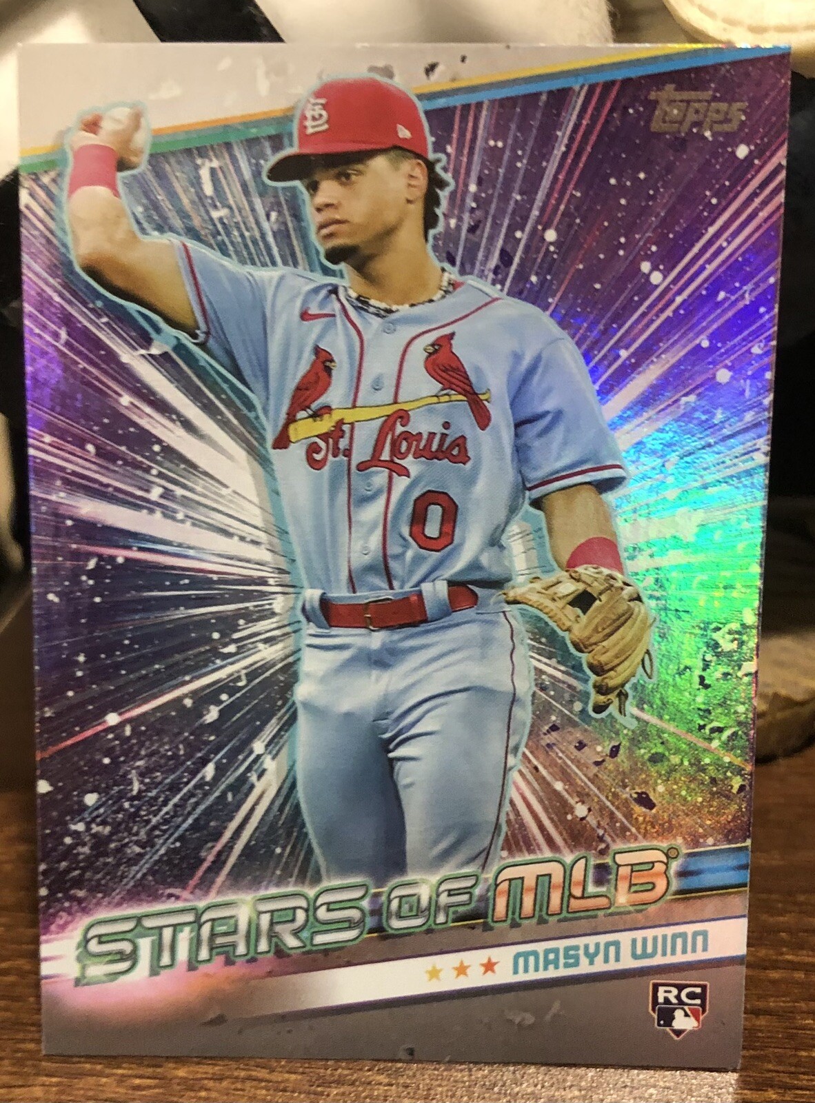 Masyn Winn 2024 Topps Series 2 RC Stars Of MLB - St Louis Cardinals