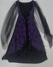 Purple Witch Girls Halloween Costume