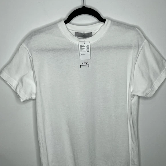 A-Cold-Wall ACW Essential Graphic White T-Shirt Men's Small | eBay