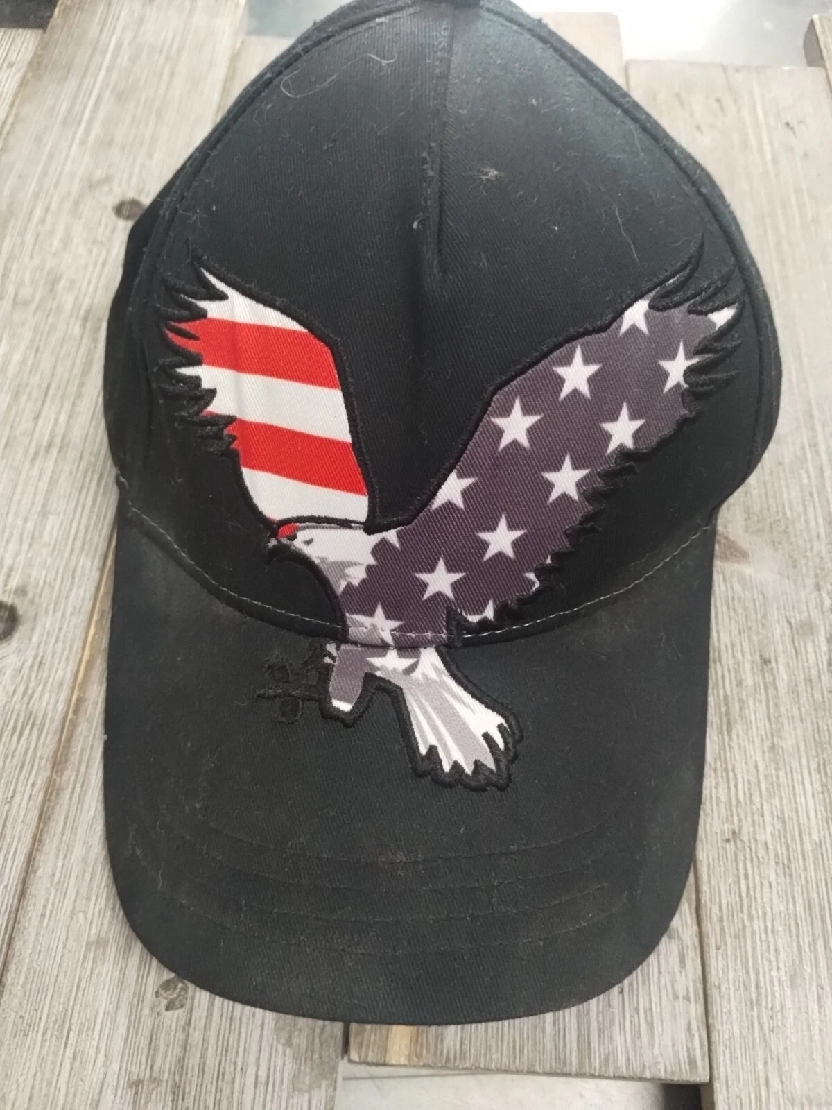 Free Country Eagle Flag Ballcap Adjustable