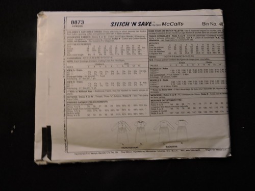 Children & Girls clothes patterns, 7-10, 7-12, 7-14, 14, 7-16, Read listing - Picture 26 of 70