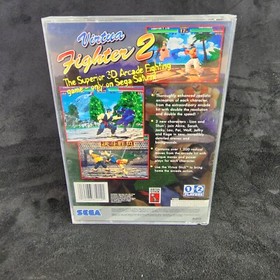 Virtua Fighter 2 (Sega Saturn, 1996) EUC CIB - EXCELLENT DISC
