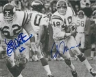 Signed 8x10 ED WHITE and ED MARINARO Minnesota Vikings Autographed photo - w/COA