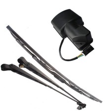 Windshield Wiper Motor Arm Blade Set For Bobcat S220 S250 S300 S330 A220 A300