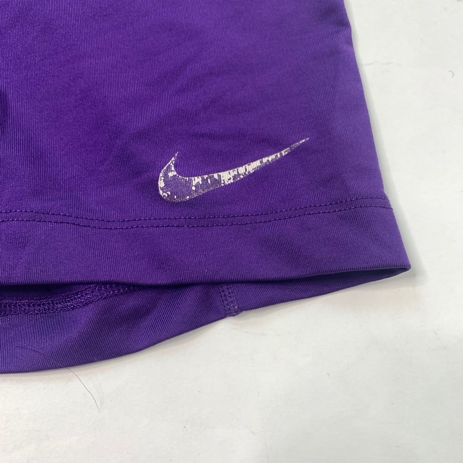 Nike Women’s Purple Athletic Spandex Booty Shorts, Si… Gem