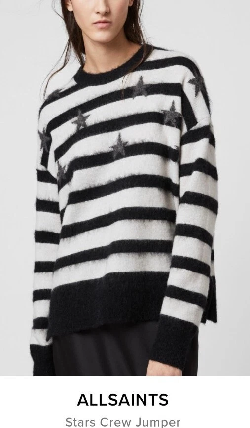 All saints cream best sale jumper