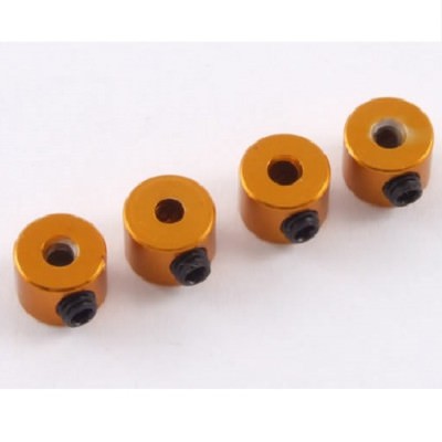 REPLACEMENT FASTRAX FAST34G GOLD WASHER NUTS 4 PIECES WITH BLACK SCREWS 4 PIECES