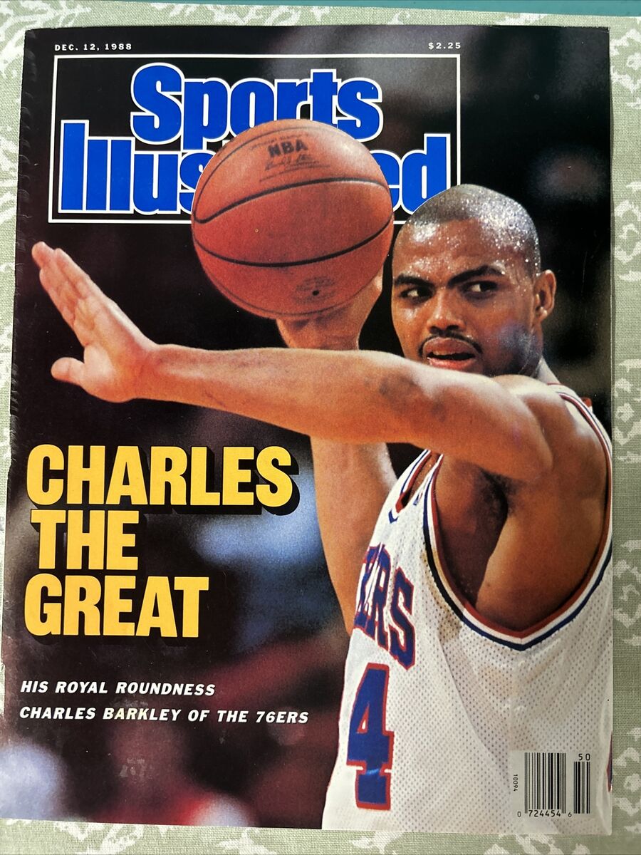 Charles Barkley The Great Sports Illustrated 76ers ORIGINAL Charles Barkley The Great Sports Illustrated 76ers ORIGINAL
