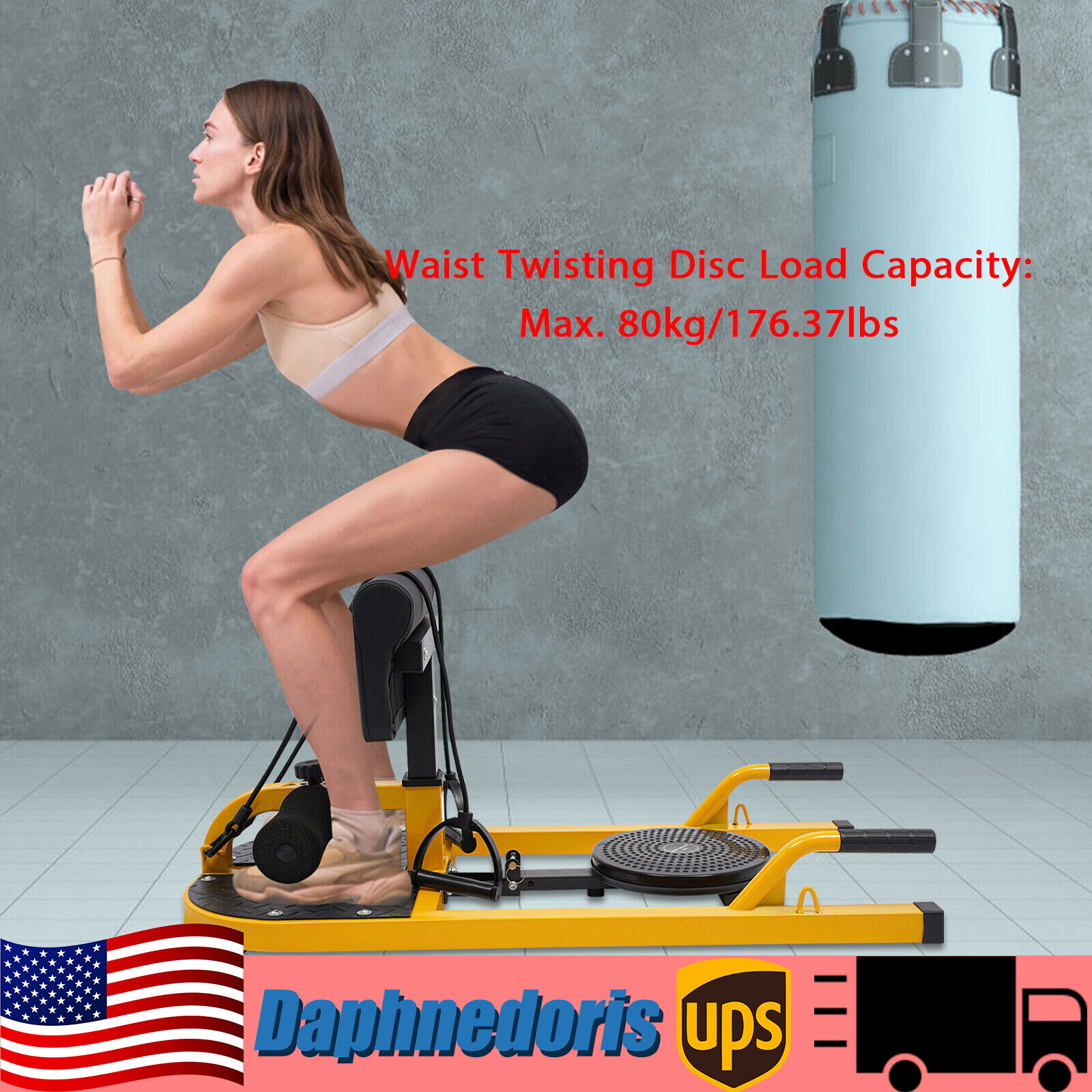 Squat Machine Squat Stretching Fitness Deep Squat Exercise Adjustment Bench