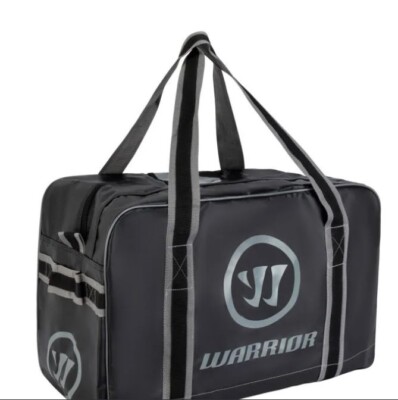 Warrior Pro Coaches Small 21in. Hockey Bag - Black/Gray
