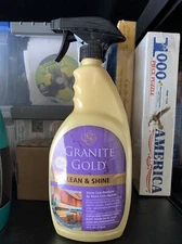 Granite Gold 24 Oz. Clean & Shine Stone Polish Granite Marble Quartz Countertop 