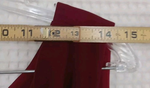 Grace Karin Burgandy Wine Sleeveless Fit & Flare Dress Faux Wrap Top Size XXL - Picture 4 of 8