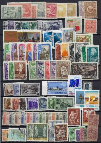 EUROPE 1900 1980 COLLECTION OF 500 +MOSTLY MINT NEVER HINGED FEW USED MANY TOPIC - Picture 4 of 9