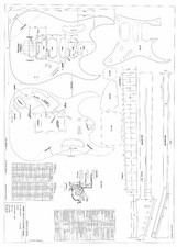 PIANI CHITARRA ELETTRICA IBANEZ JEM 777 - Scala completa dettagliata 