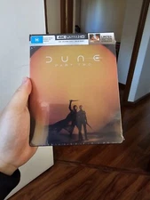 DUNE Part Two Limited Edition 4K UHD Blu-Ray steel Book IN HAND READY