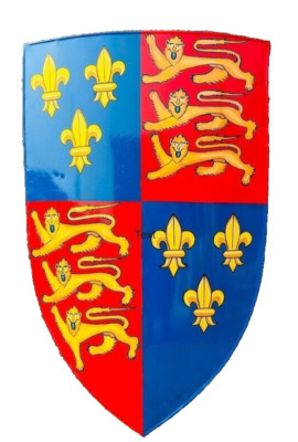 Medieval Warrior Templar Crusader Lions vintage Battle Knight Armor Shield