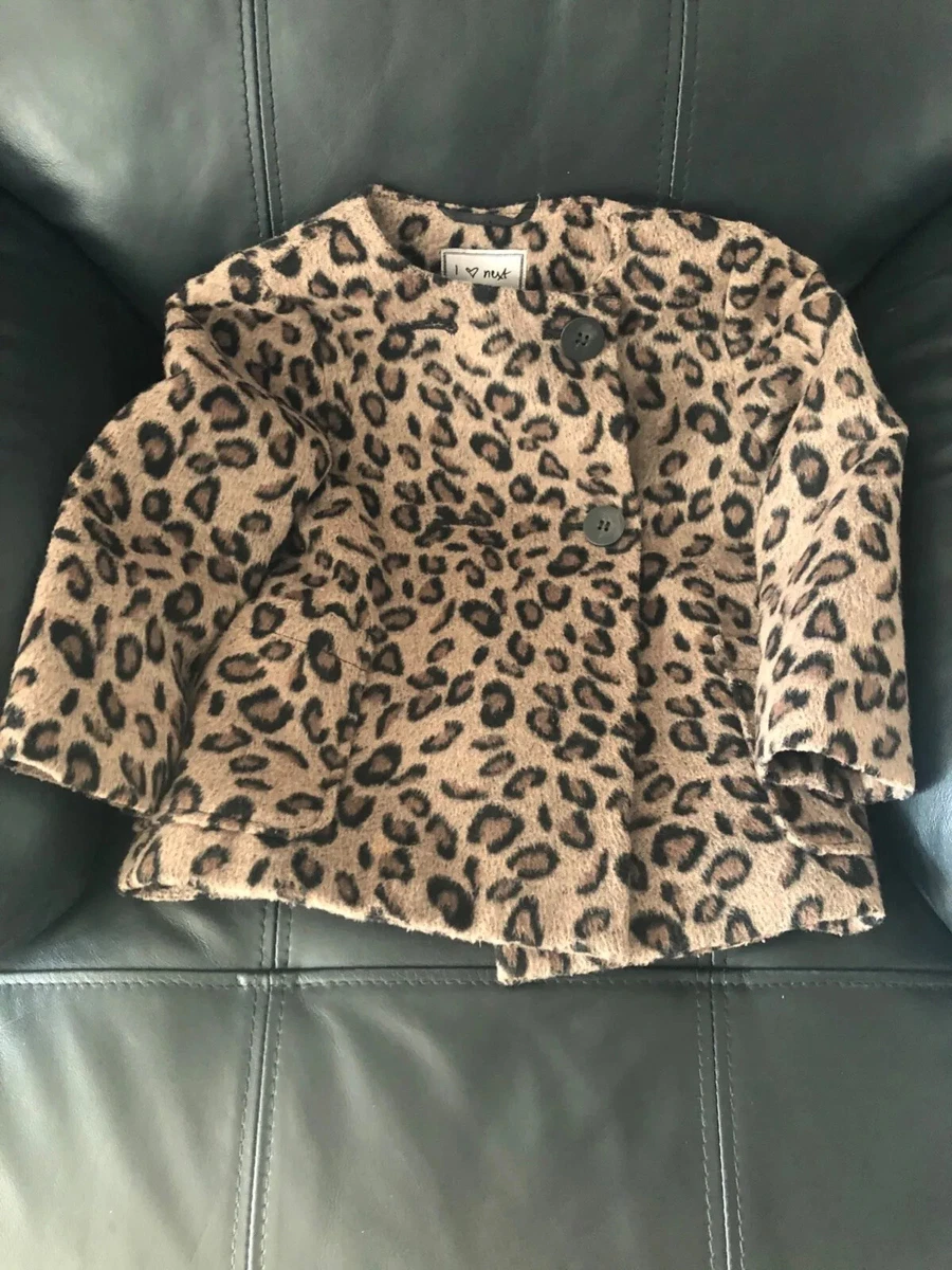 Next girls leopard best sale coat