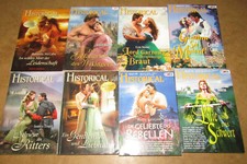8 Historical Taschenb&uuml;cher Historische Liebesromane aus Nr. 148 bis 280 -  bk586