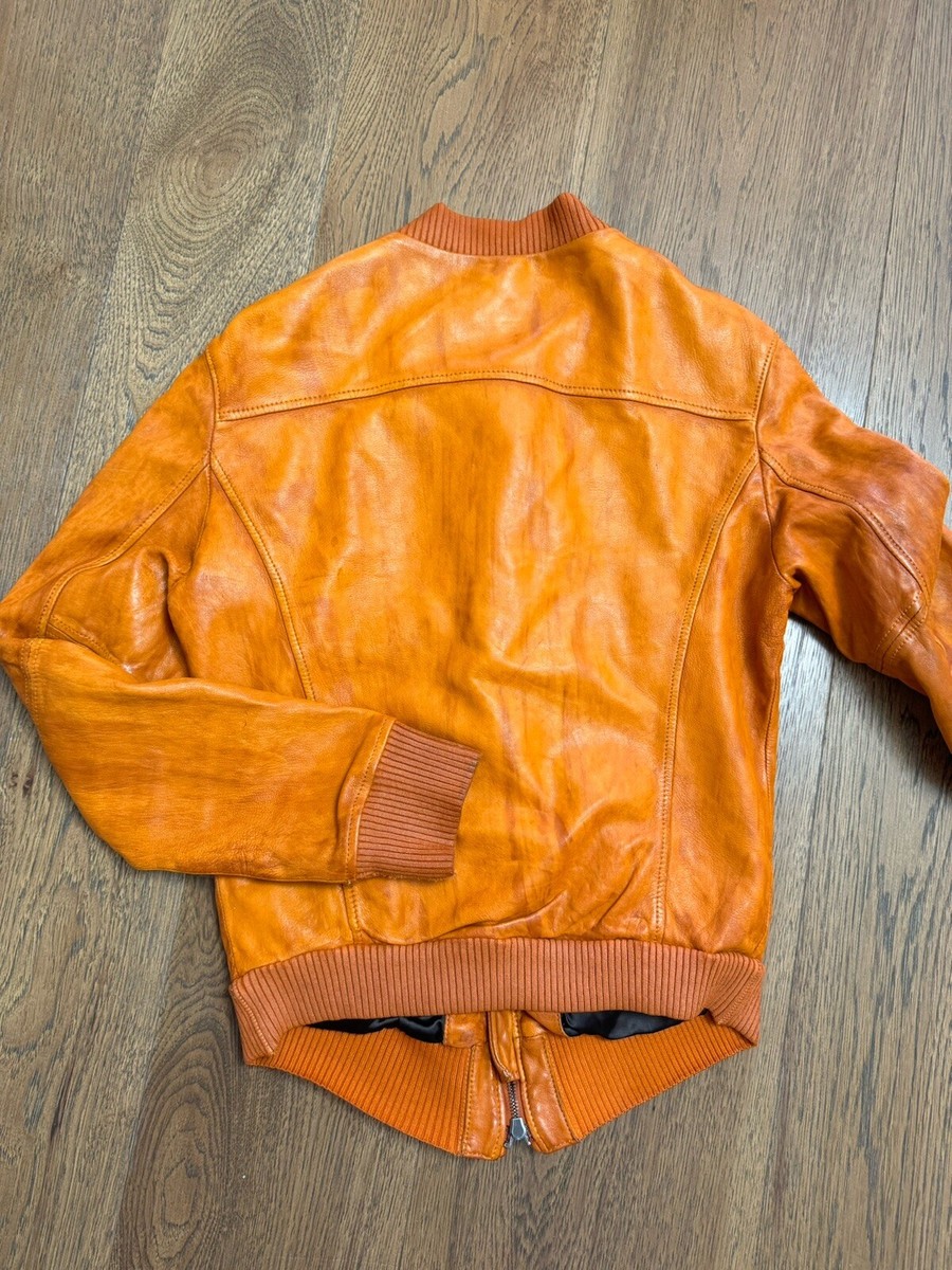 Dolce&Gabbana サイズ48　ジャケット Dolce & Gabbana Leather Bomber Zipper Jacket Size 48 | eBay