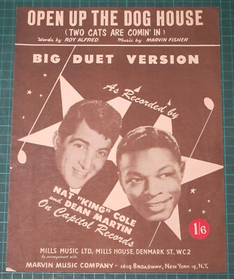 Nat King Cole & Dean Martin - Öffne die Hundehütte (zwei Katzen kommen herein)