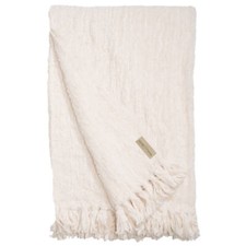 Winterhome Felldecke Wohndecke Alpine Yak Elfenbein Kunstfell 130 x 180 cm