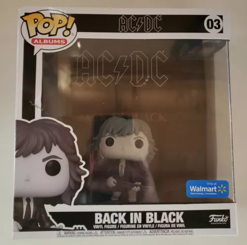 FUNKO Pop! Albums AC/DC Back In Black #03 Angus Young Walmart Exclusive!