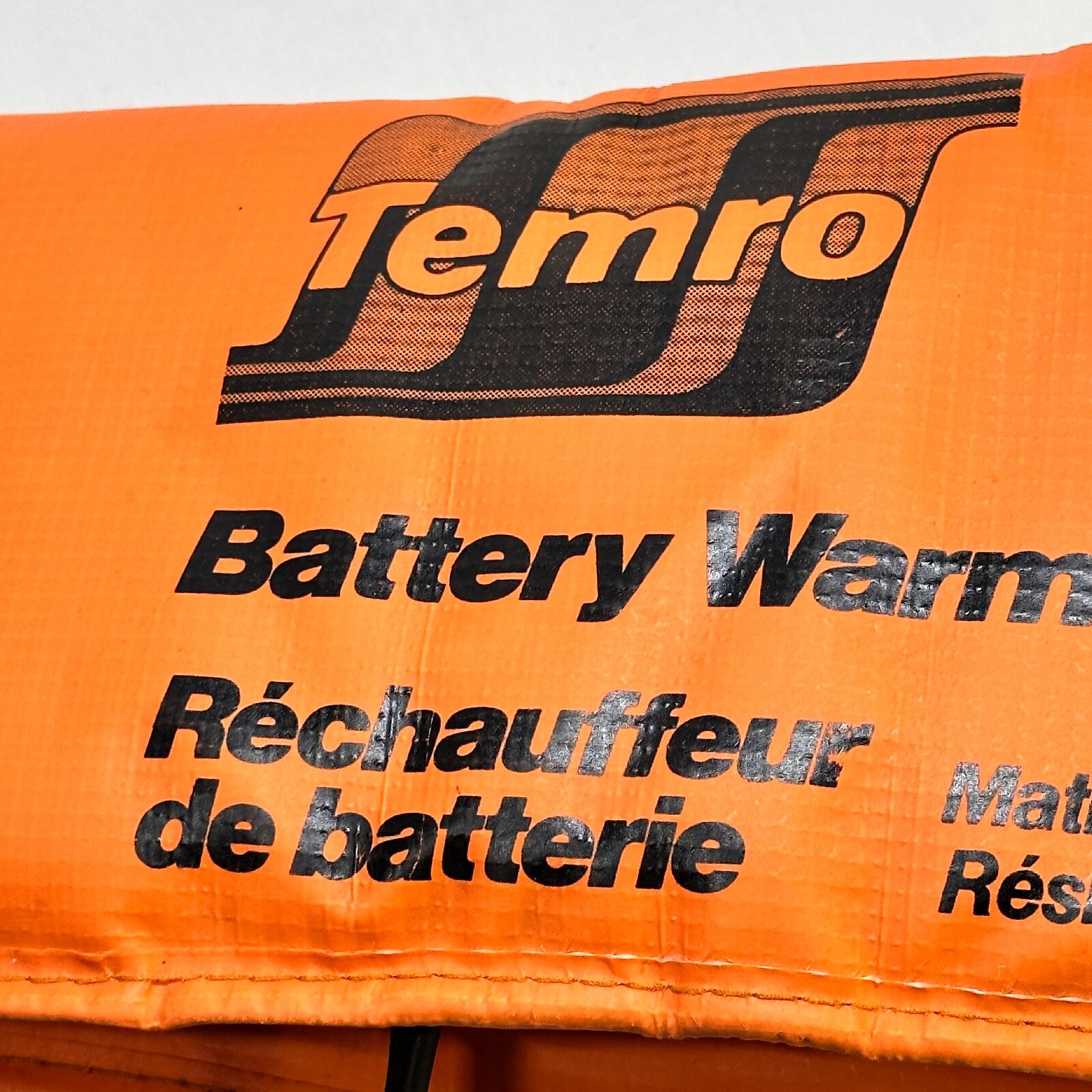 Temro Battery Warmer Heated Pad Wrap Around Plug In Sure Start Battery