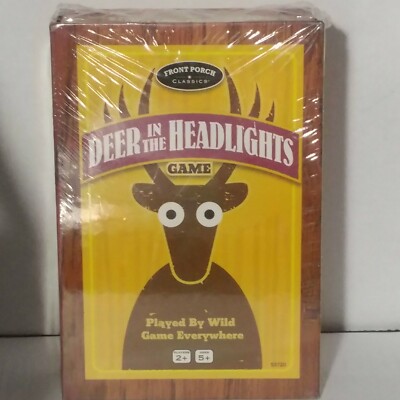 Deer in the Headlights Game-University Games/Front Porch Classics-New ...